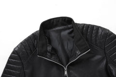 Men's Classic Business Casual Leather Jacket