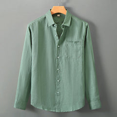 Men's Cotton and Linen Casual Shirts