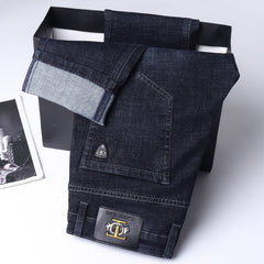 Men's Business Casual Straight Jeans