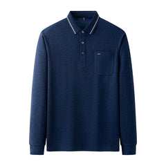 Men's Casual Lapel Pocket Polo Shirt