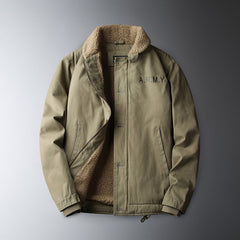 Lambswool fleece vintage jacket