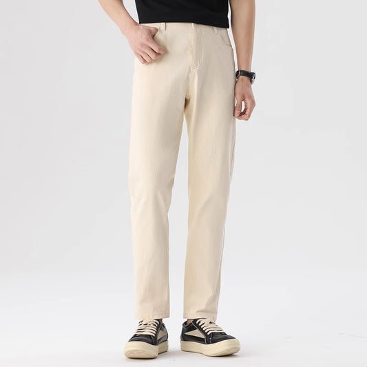 Men's High-end Fashion Stretch Casual Jeans