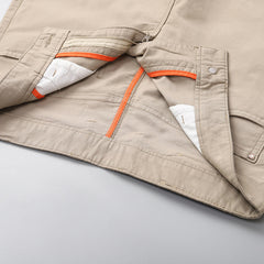 2024 Men's Business Loose Straight High-end Fine Cotton Stretch Casual Trousers