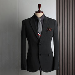 Men's Plus Size Casual Business Formal Wear Fashionable Slim Fit Dress Blazer