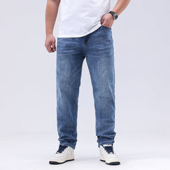 Men's Loose Large Size Vintage Stretch Jeans