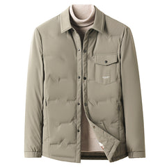 White duck down cold-proof warm down jacket