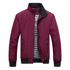 Men's Casual Fashion Comfortable Breathable Bomber Jacket