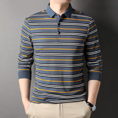 Autumn New Striped Polo
