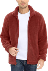 Men's New Lambskin Warm Stand Collar Jacket