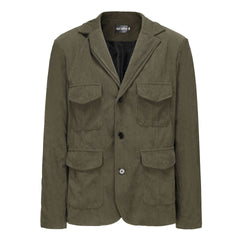 New Men's Corduroy Multi-Pocket Trendy Jacket