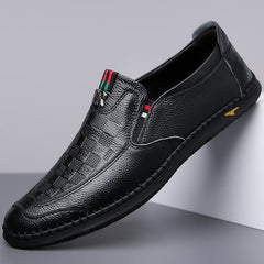 Men's Non-slip Leather Soft Sole Casual Shoes