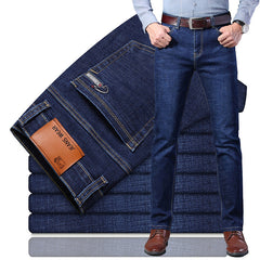 Classic stretch casual business jeans
