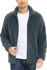 Men's New Lambskin Warm Stand Collar Jacket