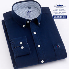 Business casual check shirt