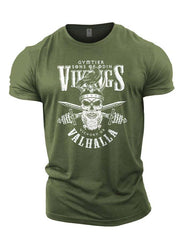 Men's Summer Pure Cotton Breathable Sports Casual T-shirt