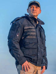 Men's outdoor thickened work jacket