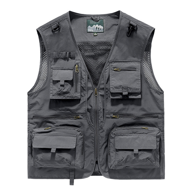 Men's New Mesh Quick Dry Casual Vest