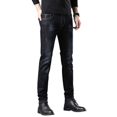 Trendy stretch casual business jeans