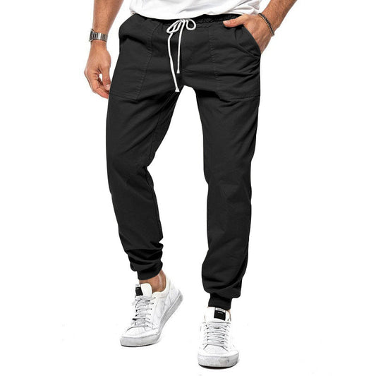 2024 Men’s Lace-up Casual Trousers