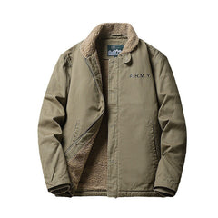 Lambswool fleece vintage jacket