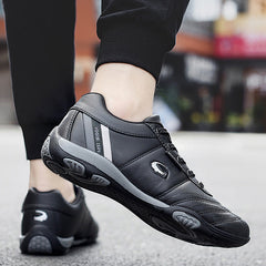 2024 New Breathable Soft Casual Sports Leather Shoes