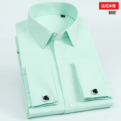 French cufflinks business shirt