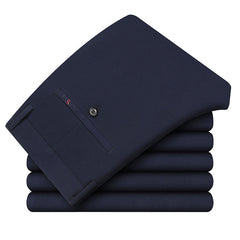 Summer Thin Casual Straight Elastic Breathable Trousers