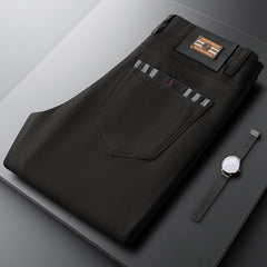 Men's Winter Fashion Business Casual Jeans