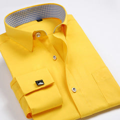Loose plus size business shirt