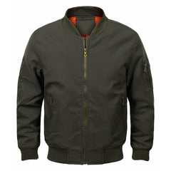 Men's Large Size Winter Warm Bomber Jacket