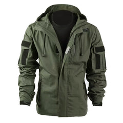 Windproof and waterproof hooded jacket