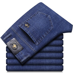 Men's Loose Straight Summer Thin Jeans