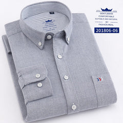 Business casual check shirt
