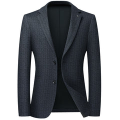 2024 New Men's Houndstooth Slim Business Casual Blazer