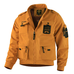 Men's New Multi-pocket Waterproof Outdoor Jacket