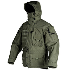 Outdoor wear-resistant waterproof jacket