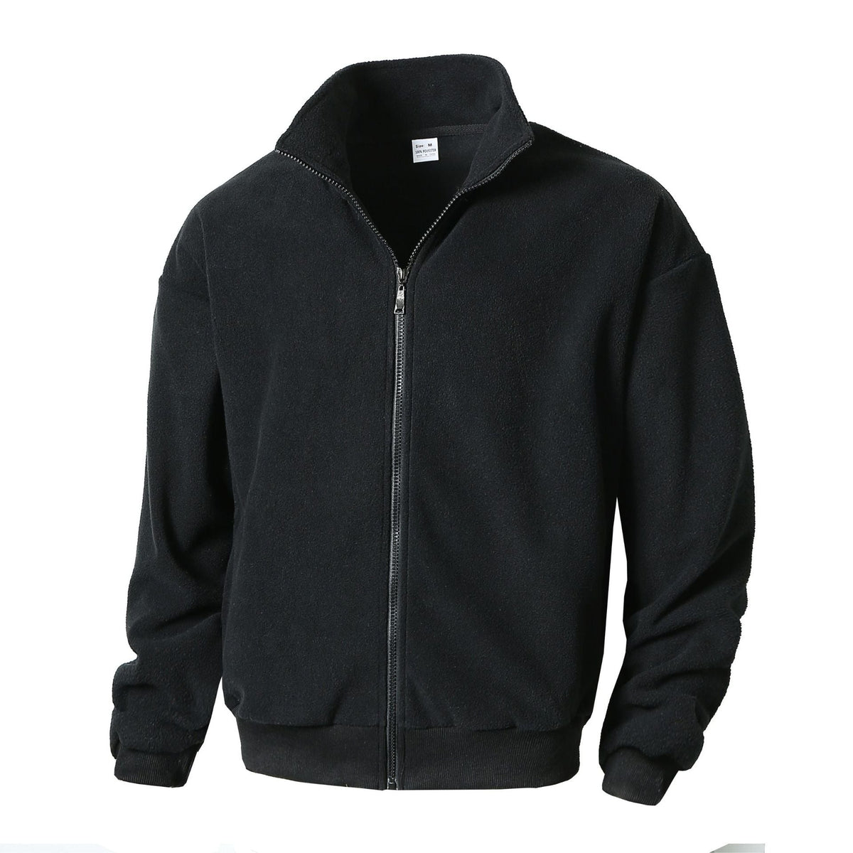 Men's Stand Collar Casual Polar Fleece Warm Jacket