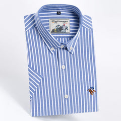Men's Pure Cotton Breathable Plaid Casual Shirt