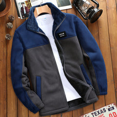Men's Fleece Thickened Outdoor Casual Jacket