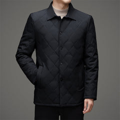 Thick warm lapel jacket