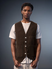 Trade corduroy single-breasted casual suit jacket