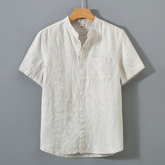 Men's Cotton and Linen Casual Shirts