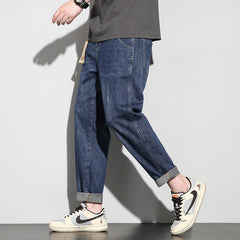 Men's New Loose Straight Casual Soft Jeans