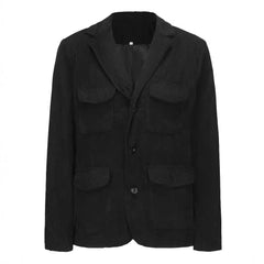 New Men's Corduroy Multi-Pocket Trendy Jacket