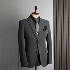 Men's Plus Size Casual Business Formal Wear Fashionable Slim Fit Dress Blazer