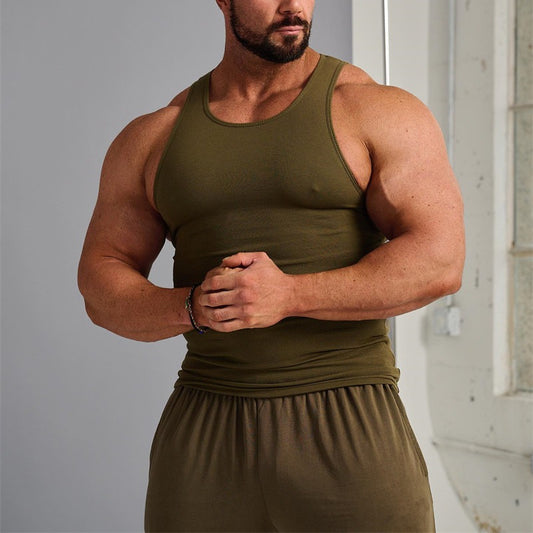Men's Threaded Tights Fitness Vest