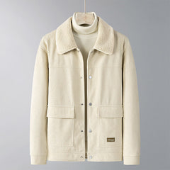 Men's Suede Thick Warm Casual Jacket