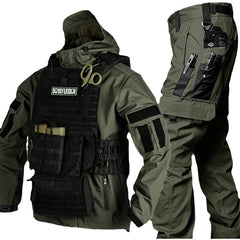 Windproof and waterproof hooded jacket