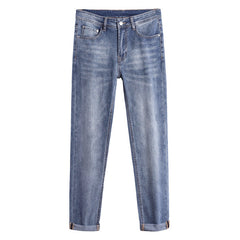 Men's High-end Quality Embroidered Stretch Jeans