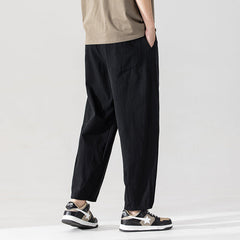2024 Men's New Loose Straight Casual Trousers
